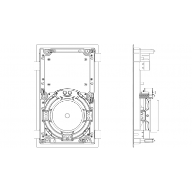 Встраиваемый сабвуфер Sonance VP85 W